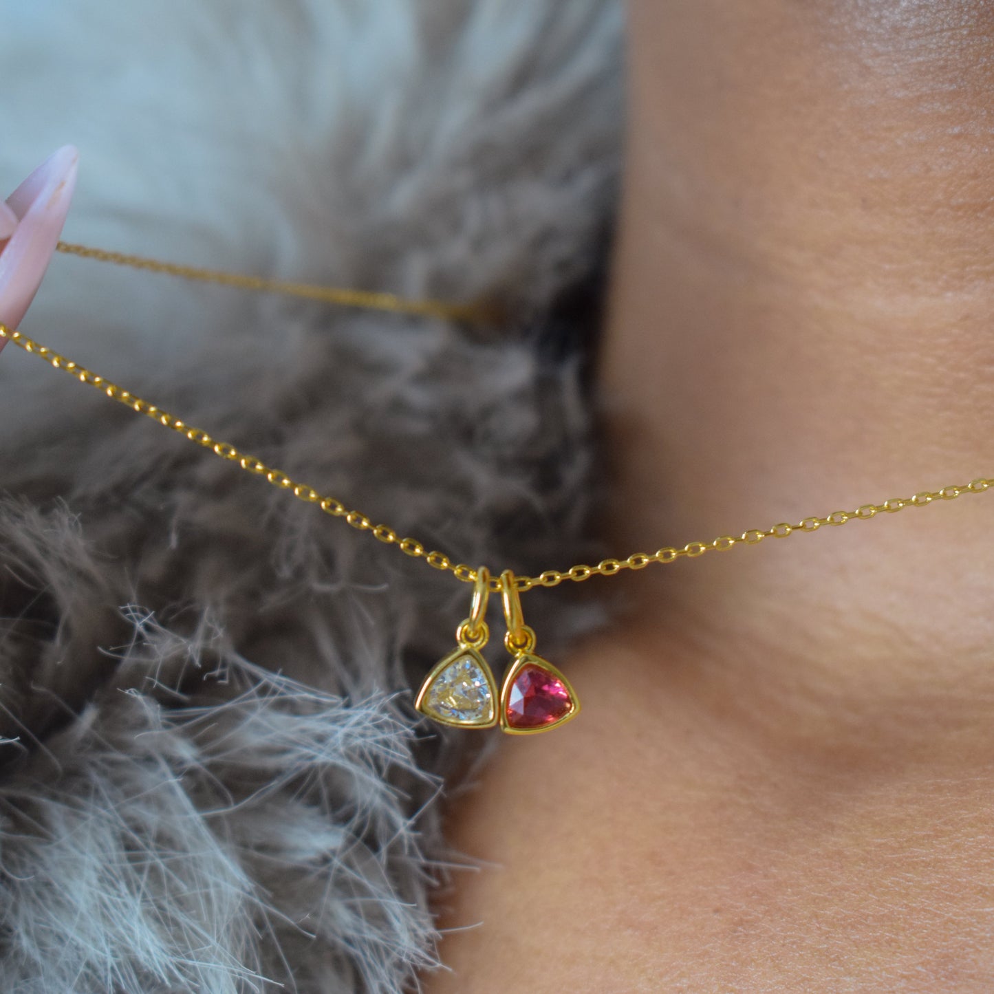 Dainty Personalized Birthstone