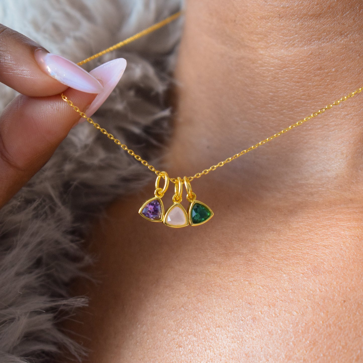 Dainty Personalized Birthstone